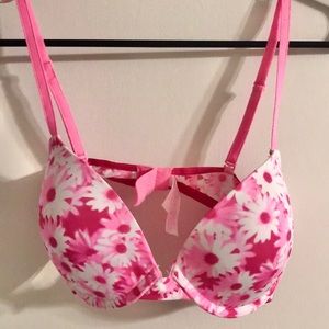 Victoria Secret Bra With Flowers